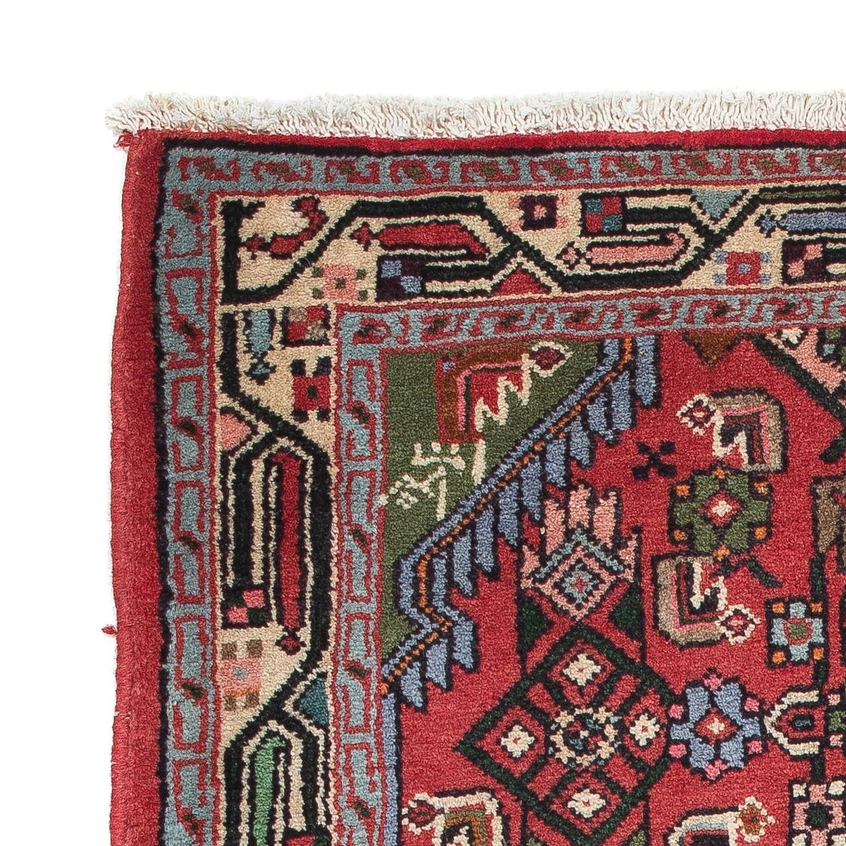 Alfombra persa - Nómada - 127 x 76 cm - rojo