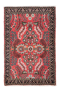 Alfombra persa - Nómada - 129 x 85 cm - rojo