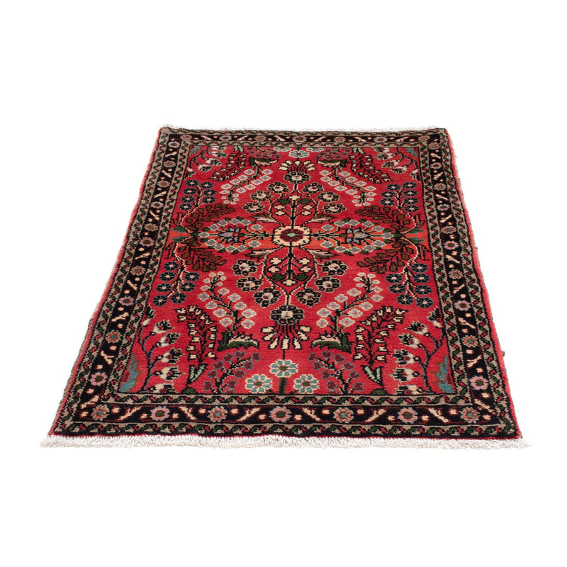 Alfombra persa - Nómada - 129 x 85 cm - rojo