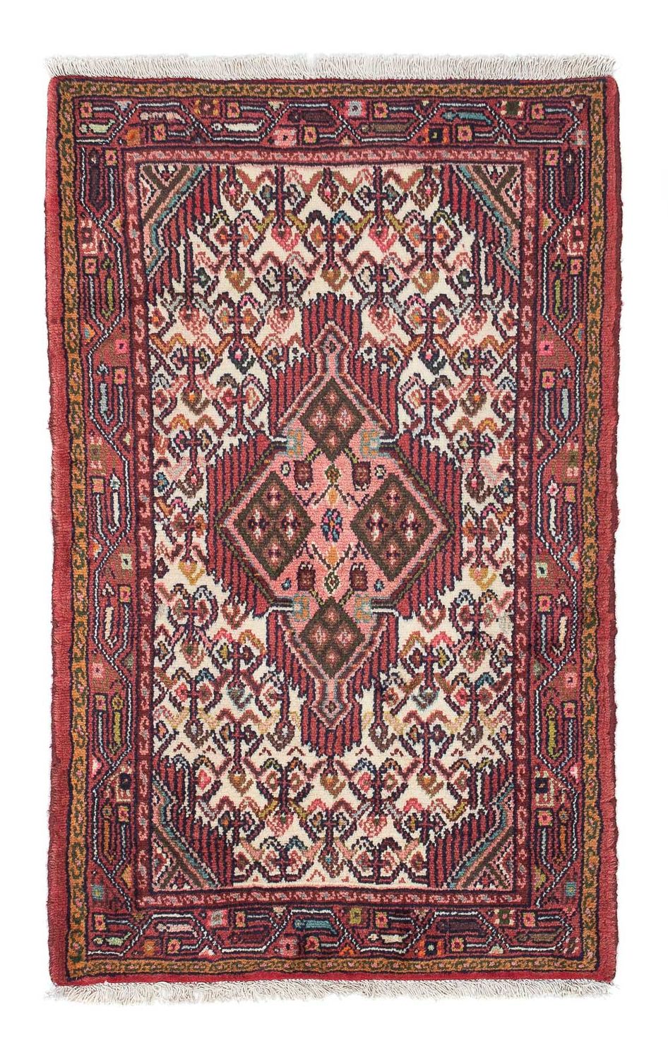 Alfombra persa - Nómada - 117 x 75 cm - beige