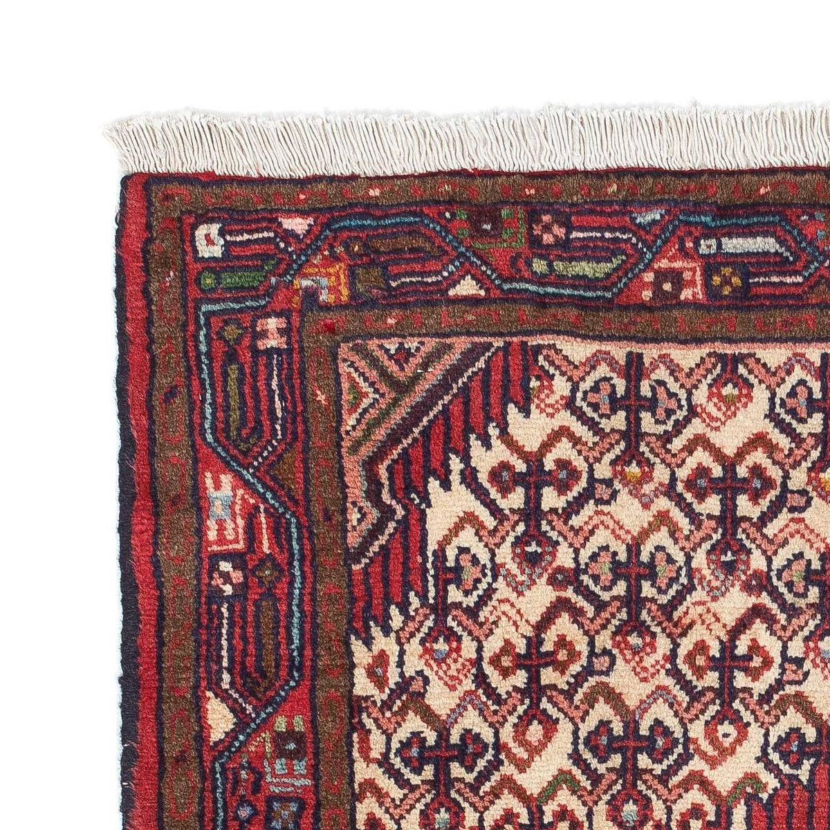 Alfombra persa - Nómada - 122 x 80 cm - beige