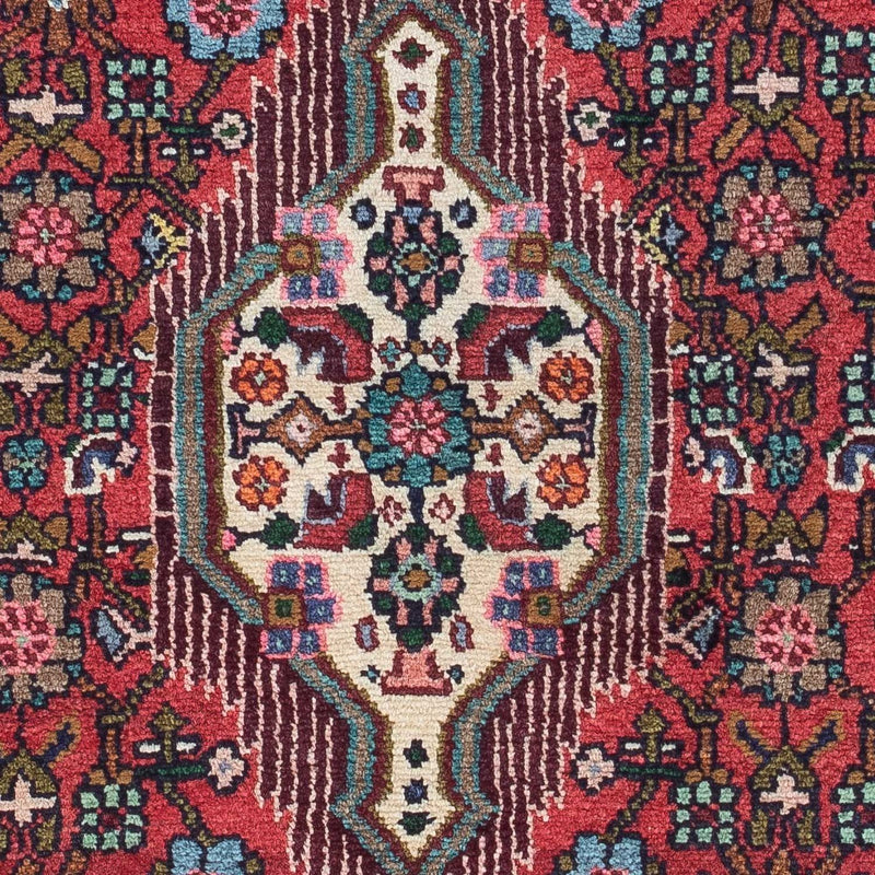 Alfombra persa - Nómada - 133 x 81 cm - rojo