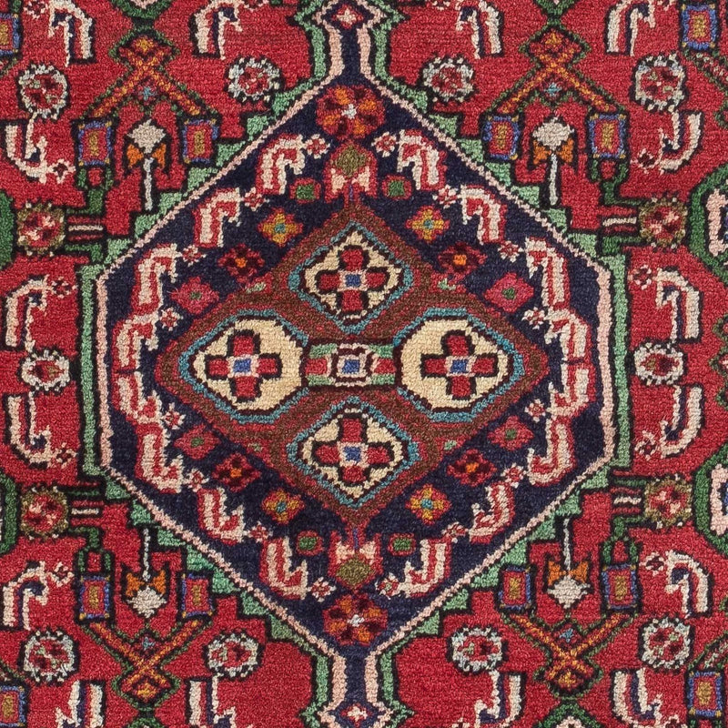 Alfombra persa - Nómada - 124 x 78 cm - rojo
