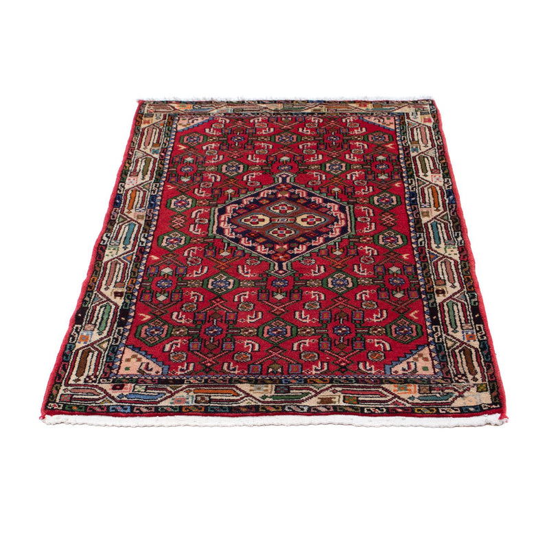 Alfombra persa - Nómada - 124 x 78 cm - rojo