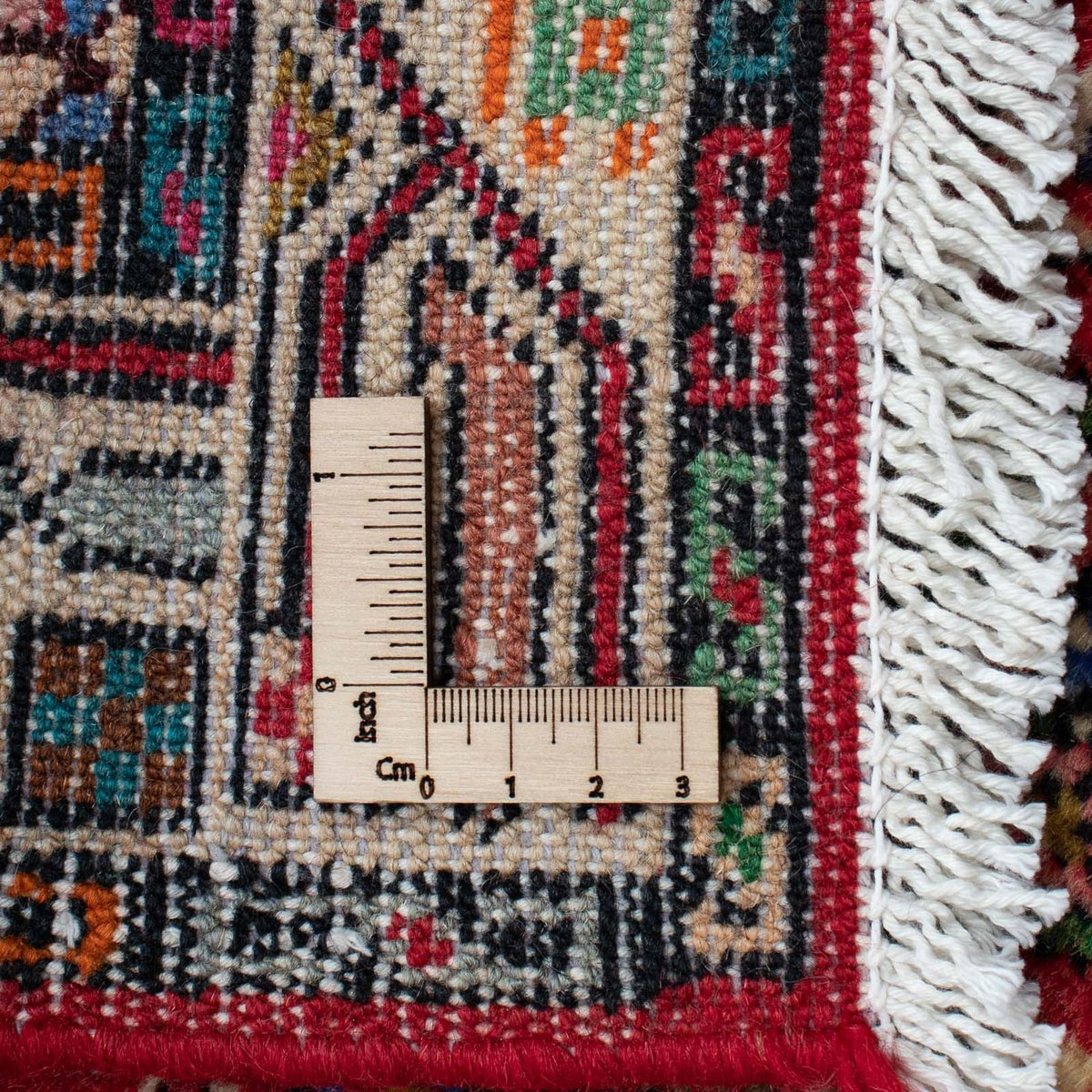 Alfombra persa - Nómada - 124 x 78 cm - rojo