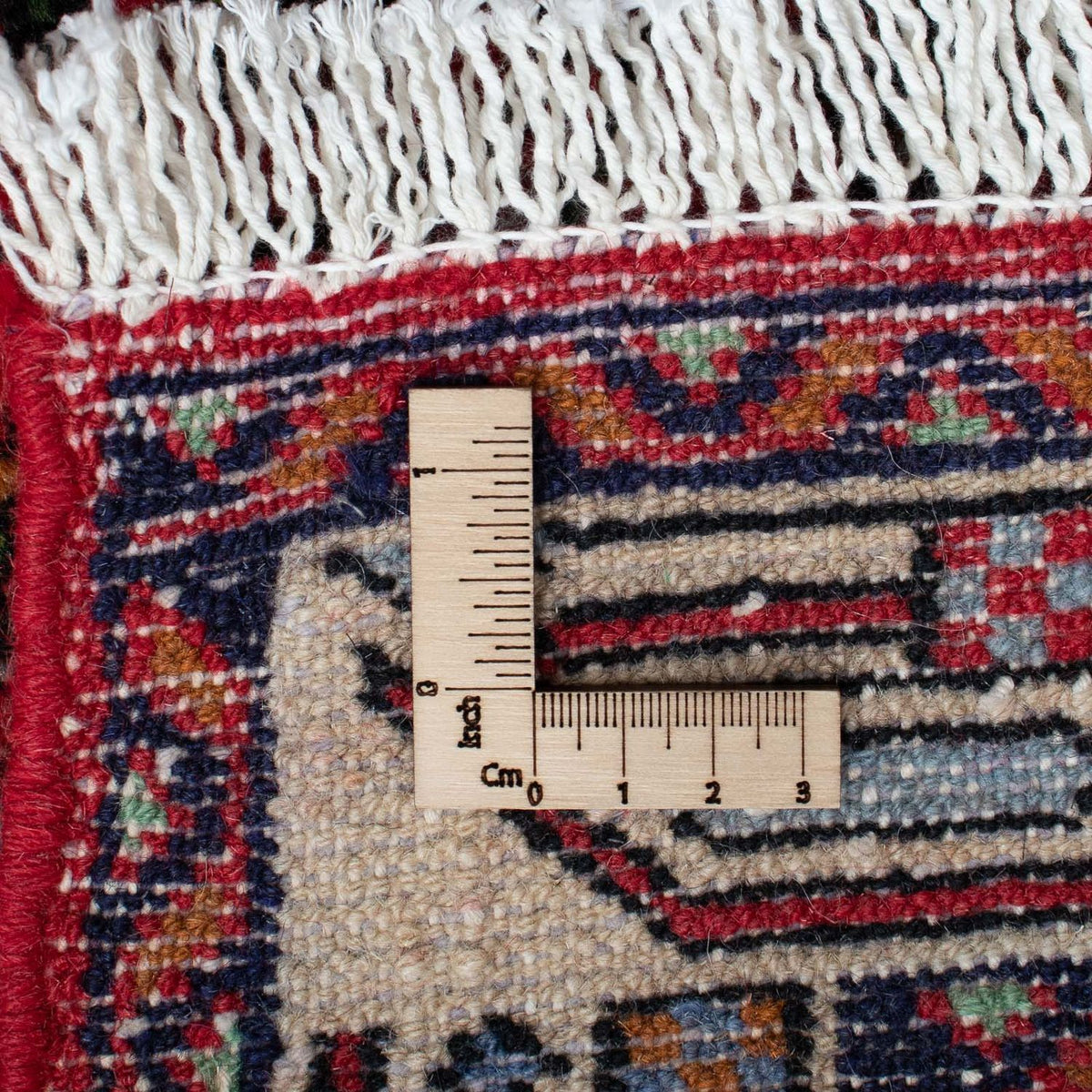 Alfombra persa - Nómada - 131 x 80 cm - rojo