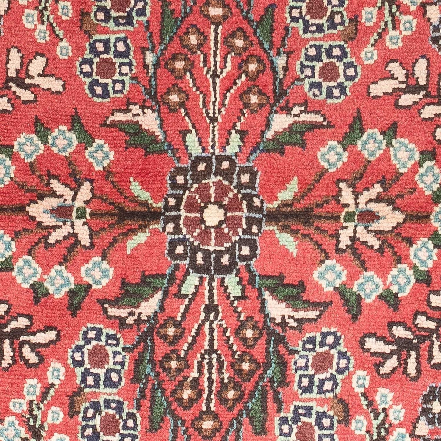 Alfombra persa - Nómada - 133 x 85 cm - rojo claro