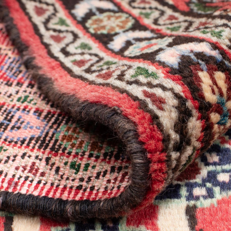 Alfombra persa - Nómada - 133 x 85 cm - rojo claro