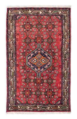 Alfombra persa - Nómada - 132 x 77 cm - rojo