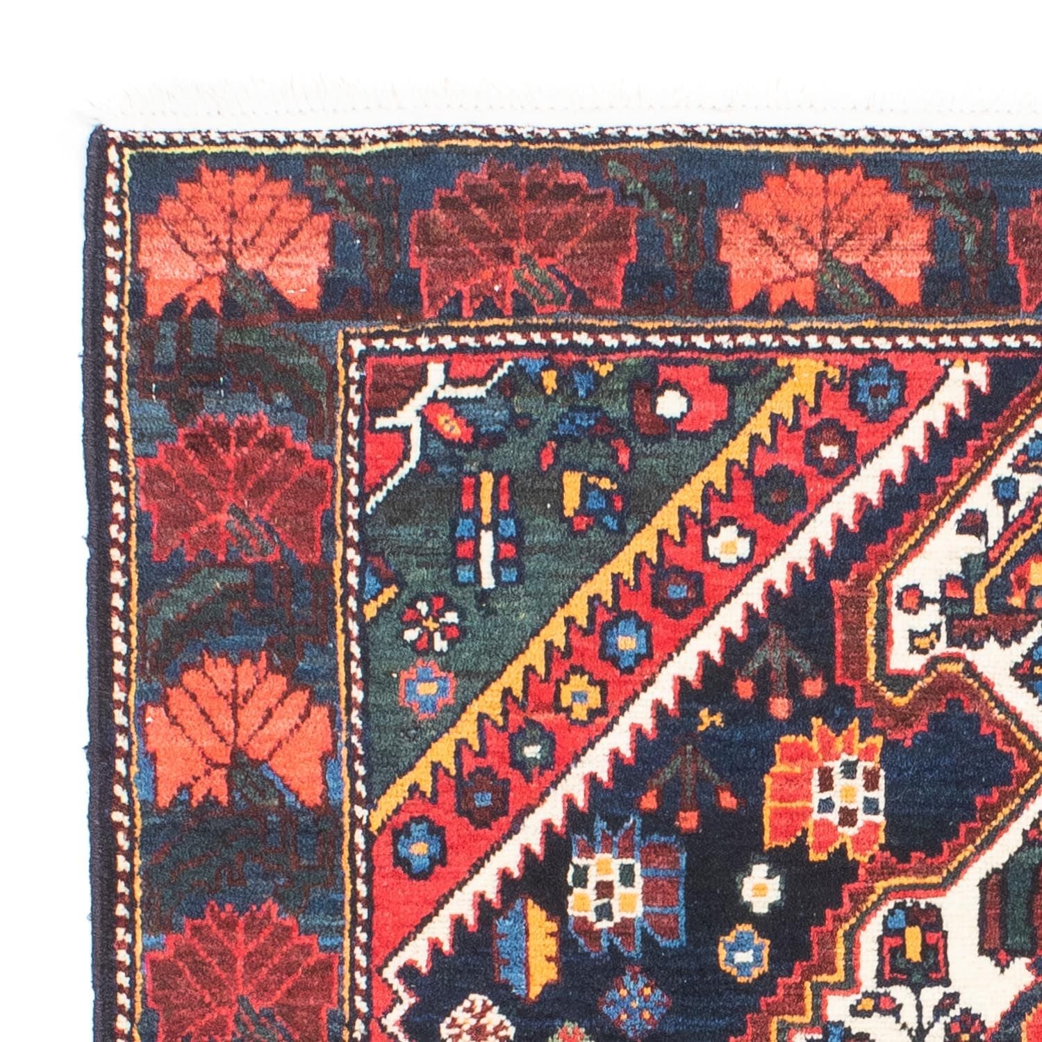 Alfombra persa - Nómada - 143 x 107 cm - azul oscuro