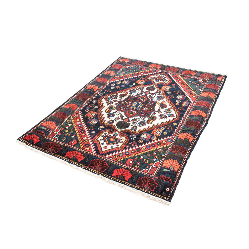 Alfombra persa - Nómada - 143 x 107 cm - azul oscuro