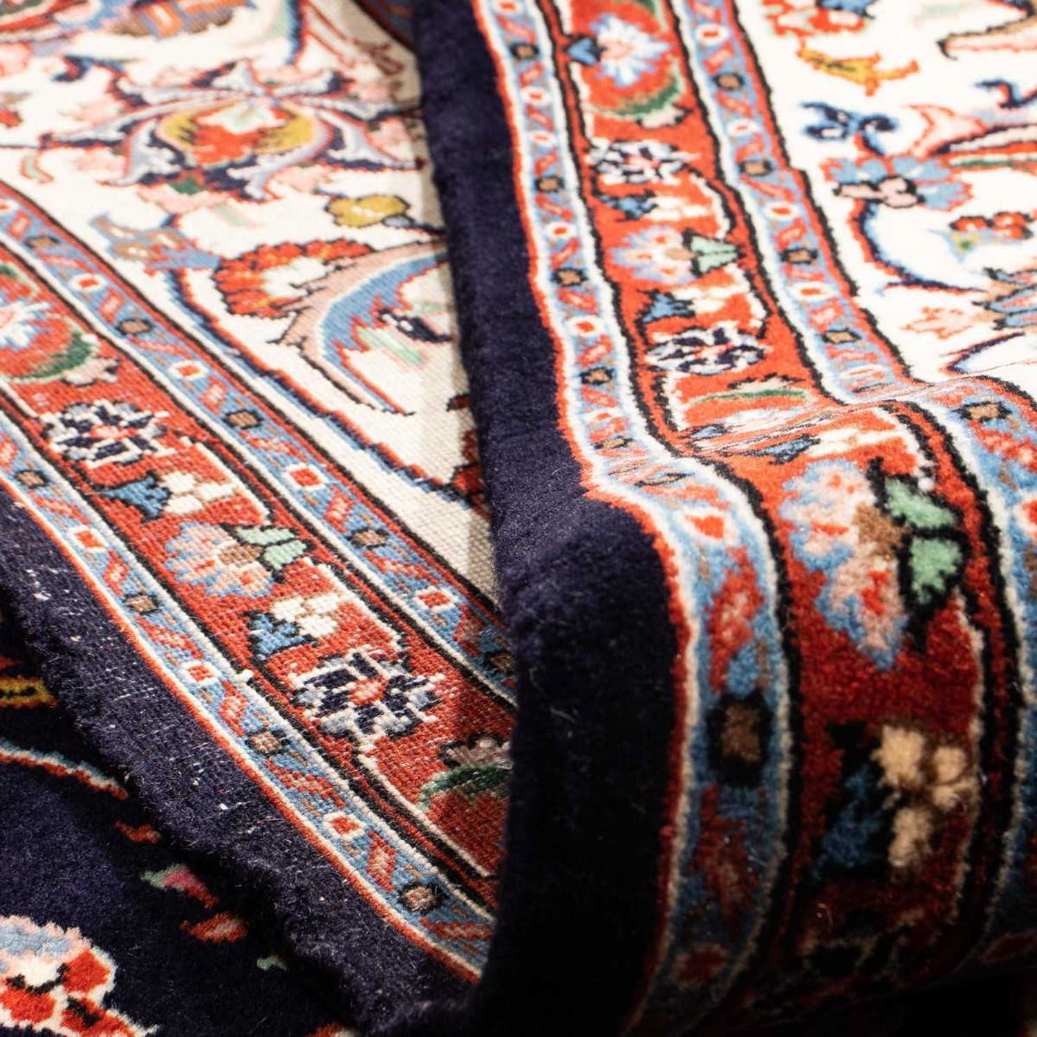 Alfombra persa - Clásica - 297 x 208 cm - azul oscuro