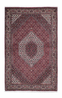 Alfombra persa - Bidjar - 200 x 131 cm - rojo claro