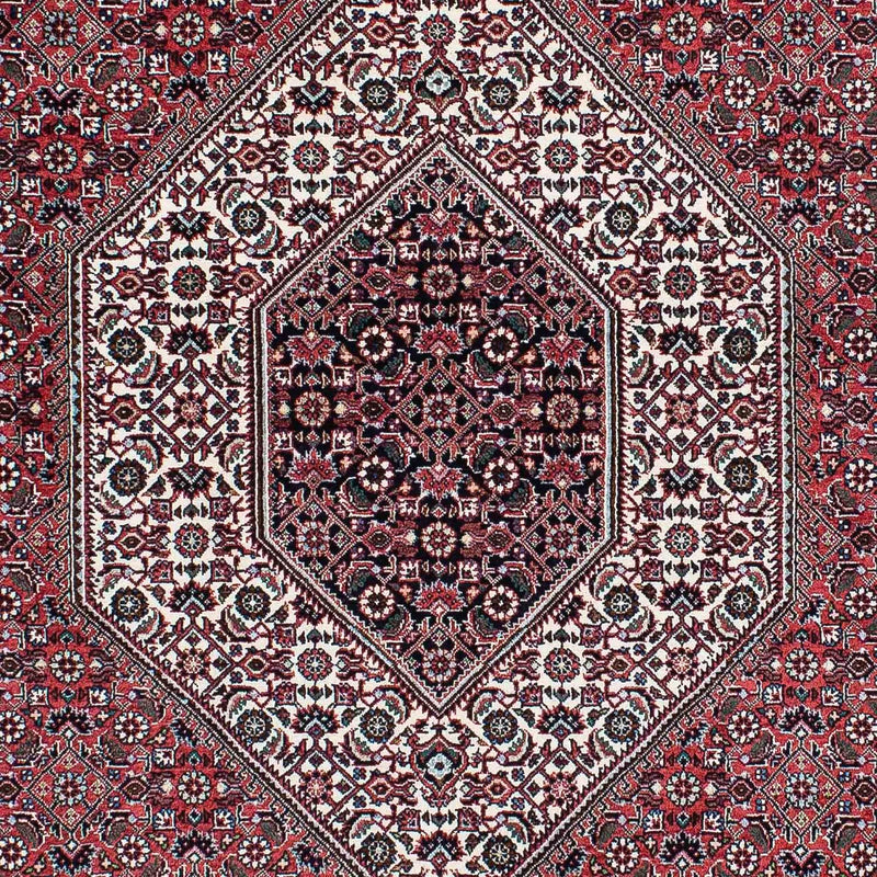 Alfombra persa - Bidjar - 200 x 131 cm - rojo claro