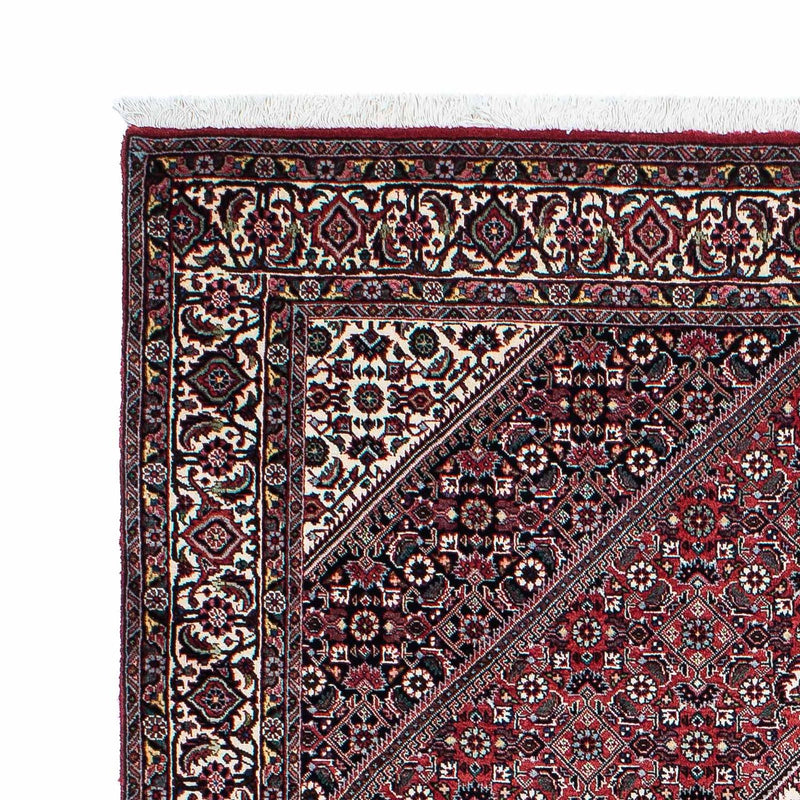 Alfombra persa - Bidjar - 200 x 131 cm - rojo claro