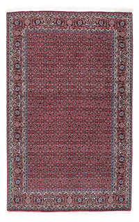 Alfombra persa - Bidjar - 209 x 134 cm - rojo claro