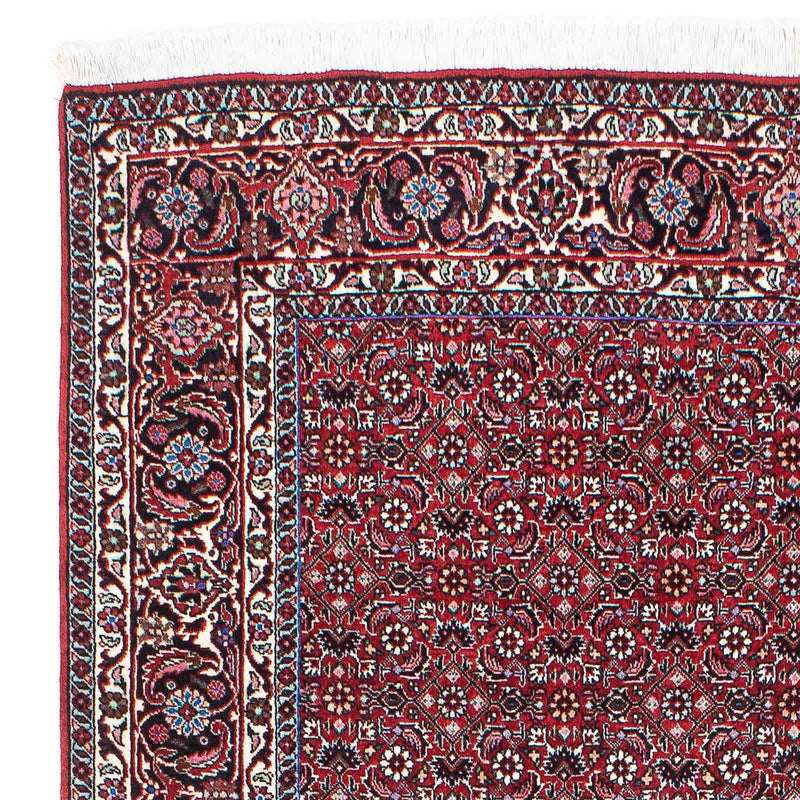 Alfombra persa - Bidjar - 209 x 134 cm - rojo claro