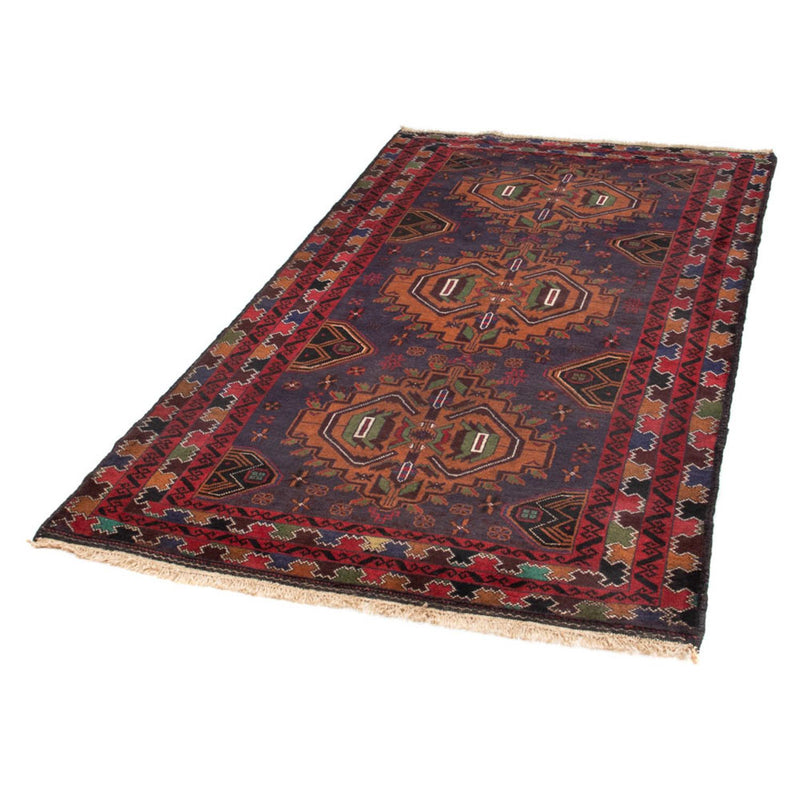 Alfombra Belutsch - 196 x 111 cm - azul oscuro