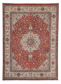 Alfombra persa - Ghom - 274 x 209 cm - rojo