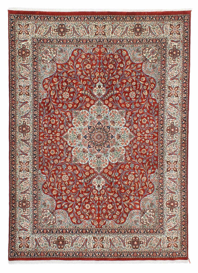 Alfombra persa - Ghom - 274 x 209 cm - rojo
