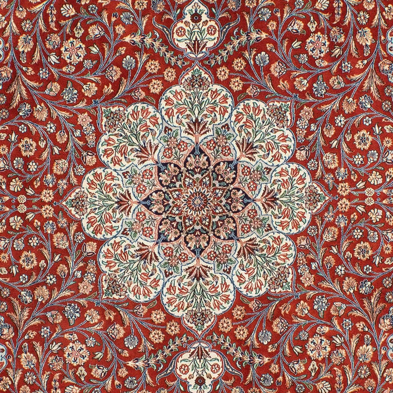 Alfombra persa - Ghom - 274 x 209 cm - rojo