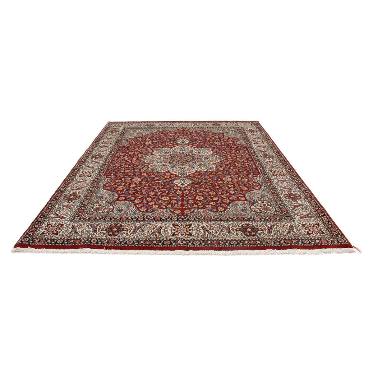 Alfombra persa - Ghom - 274 x 209 cm - rojo