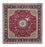 Alfombra Persa - Tabriz - Real cuadrado  - 300 x 297 cm - rojo oscuro