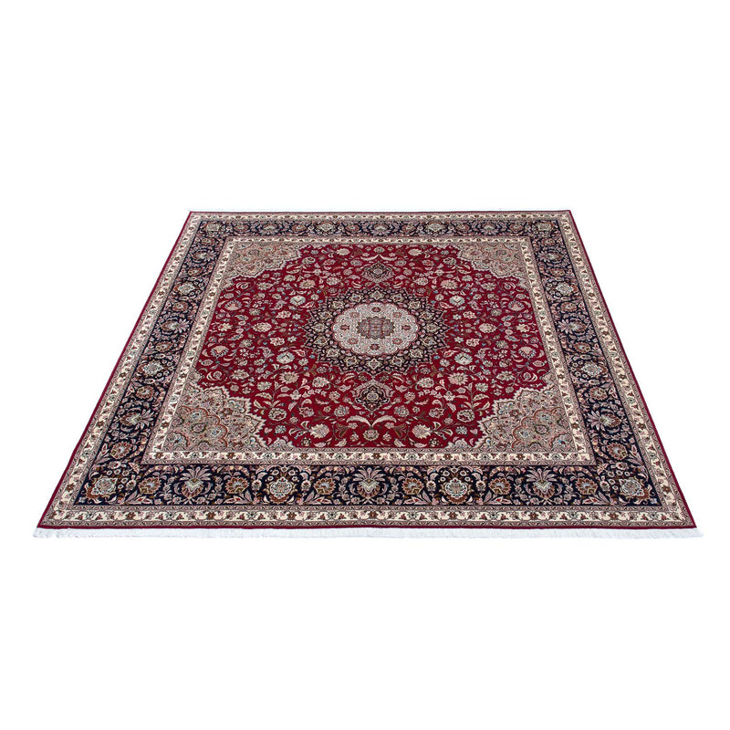 Alfombra Persa - Tabriz - Real cuadrado  - 300 x 297 cm - rojo oscuro