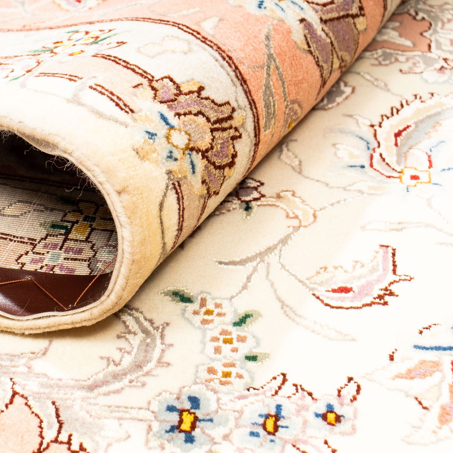 Alfombra Persa - Tabriz - Real - 300 x 204 cm - beige