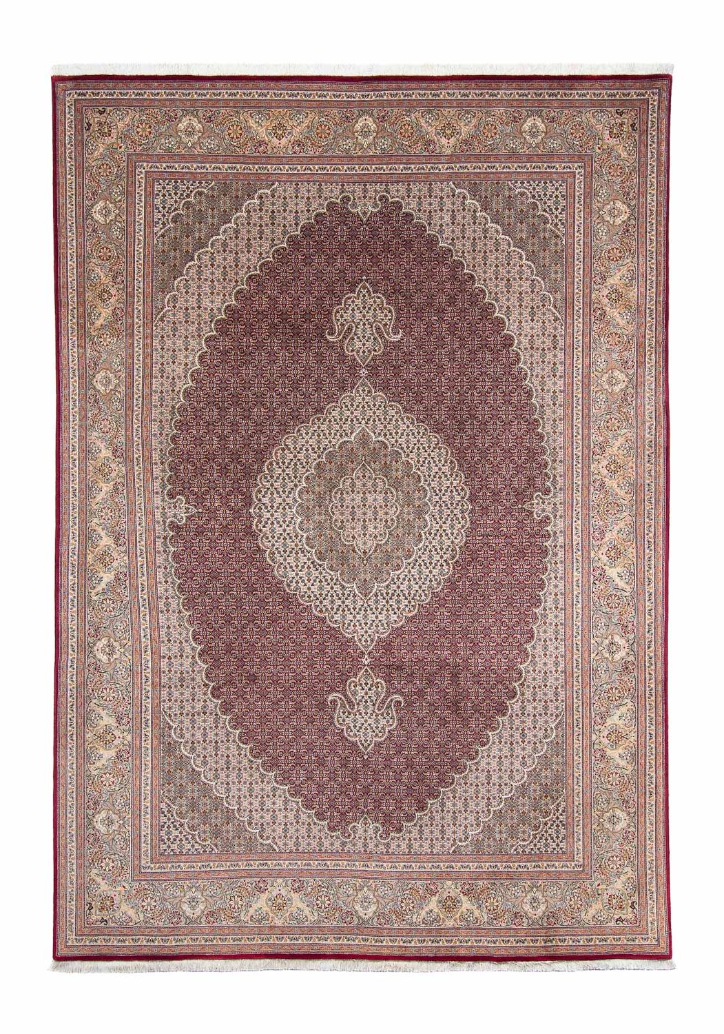 Alfombra persa - Tabriz - 293 x 203 cm - rojo