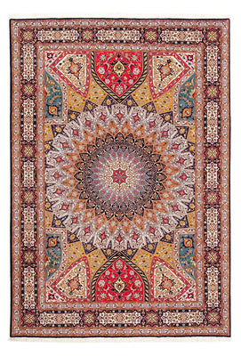 Alfombra Persa - Tabriz - Real - 302 x 204 cm - multicolor