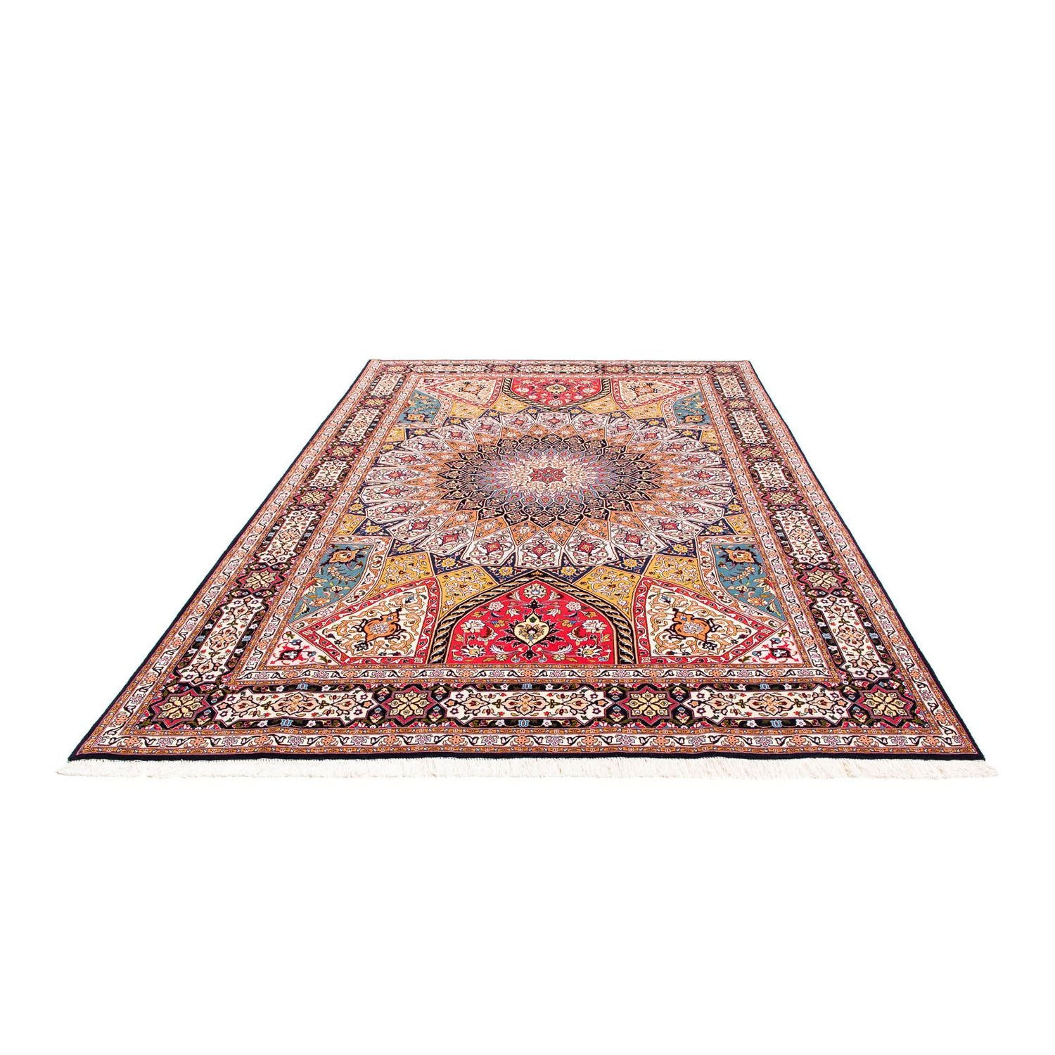 Alfombra Persa - Tabriz - Real - 302 x 204 cm - multicolor