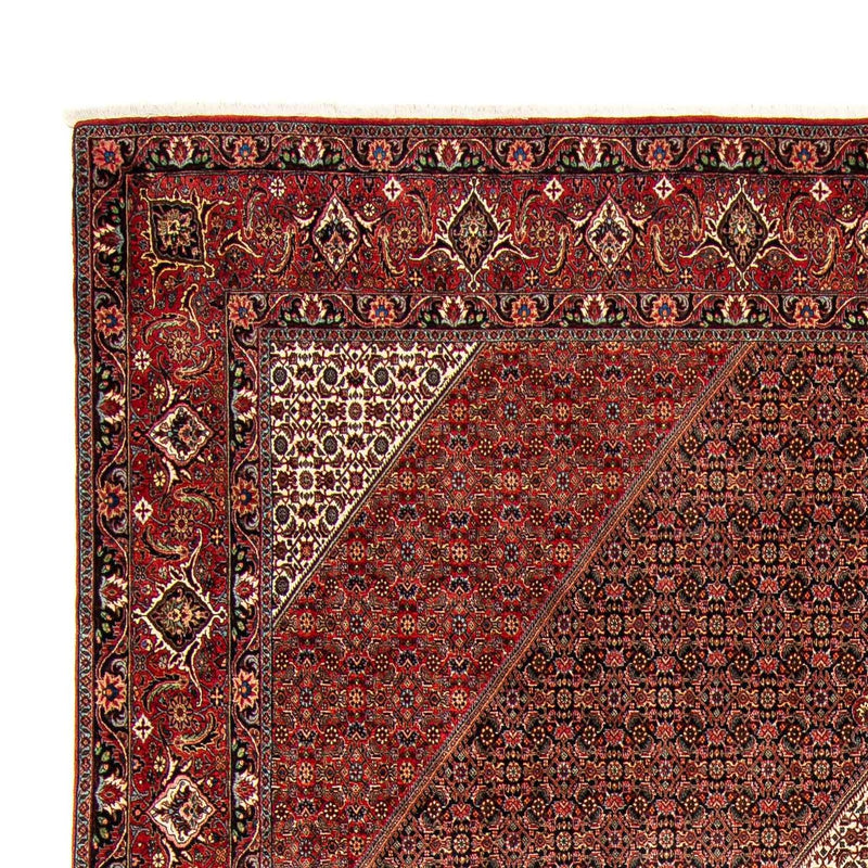 Alfombra persa - Bidjar - 394 x 302 cm - rojo claro
