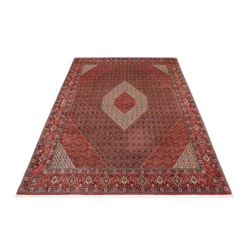 Alfombra persa - Bidjar - 394 x 302 cm - rojo claro