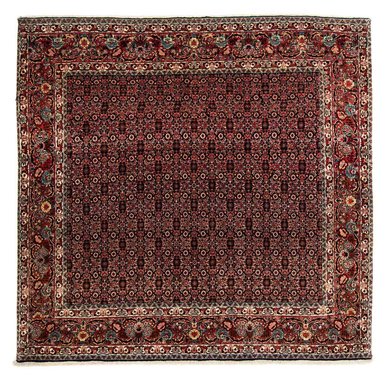 Alfombra persa - Bidjar cuadrado  - 208 x 197 cm - marrón