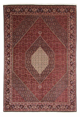 Alfombra persa - Bidjar - 349 x 245 cm - rojo claro