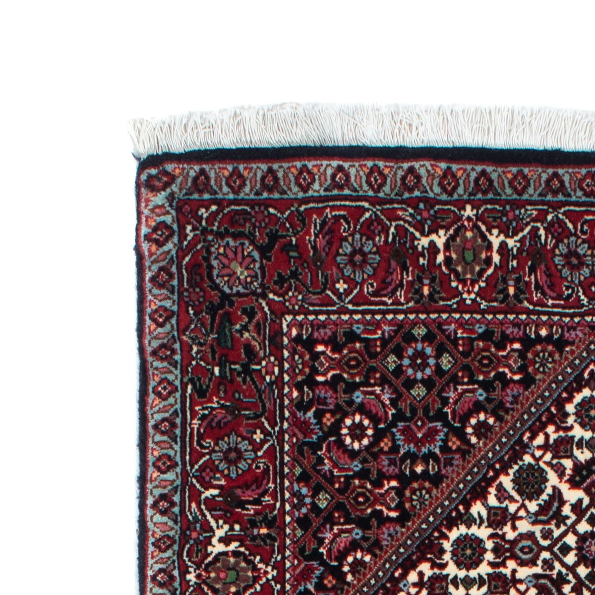 Alfombra de pasillo Alfombra persa - Bidjar - 218 x 77 cm - azul oscuro