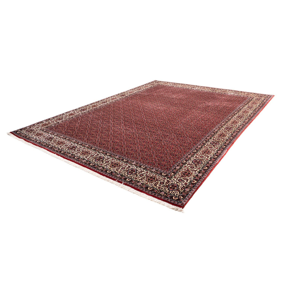 Alfombra persa - Bidjar - 338 x 252 cm - rojo