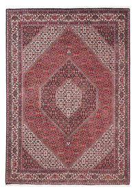 Alfombra persa - Bidjar - 253 x 174 cm - rojo claro