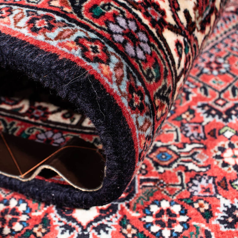 Alfombra persa - Bidjar - 253 x 174 cm - rojo claro