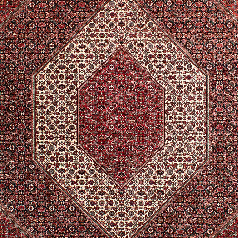 Alfombra persa - Bidjar - 293 x 203 cm - rojo claro