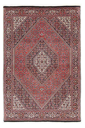 Alfombra persa - Bidjar - 172 x 109 cm - rojo claro