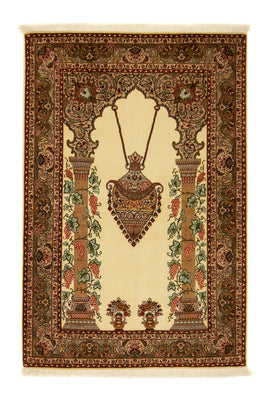 Alfombra Persa - Tabriz - Real - 153 x 103 cm - beige