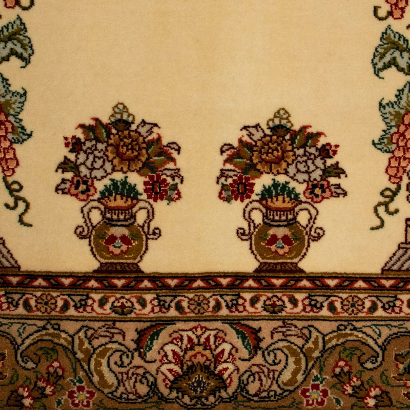 Alfombra Persa - Tabriz - Real - 153 x 103 cm - beige
