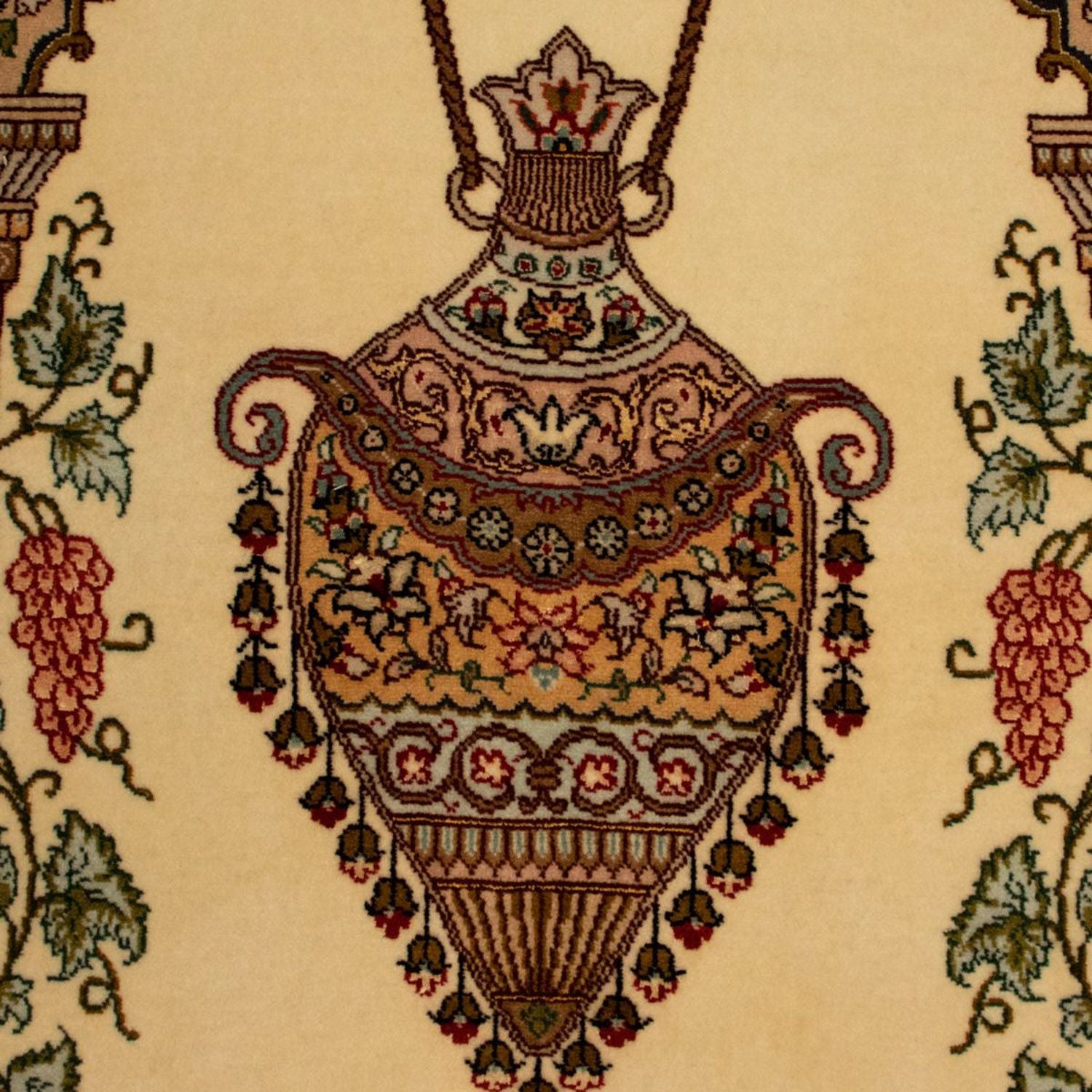 Alfombra Persa - Tabriz - Real - 153 x 103 cm - beige