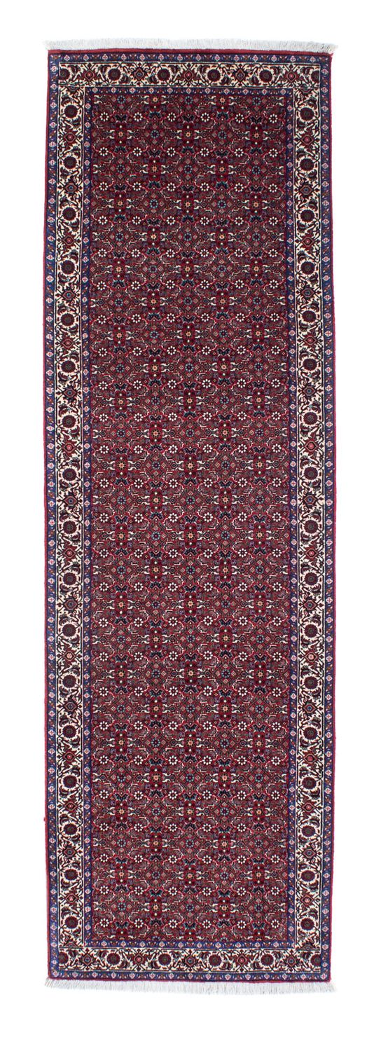 Alfombra de pasillo Alfombra persa - Bidjar - 295 x 86 cm - óxido