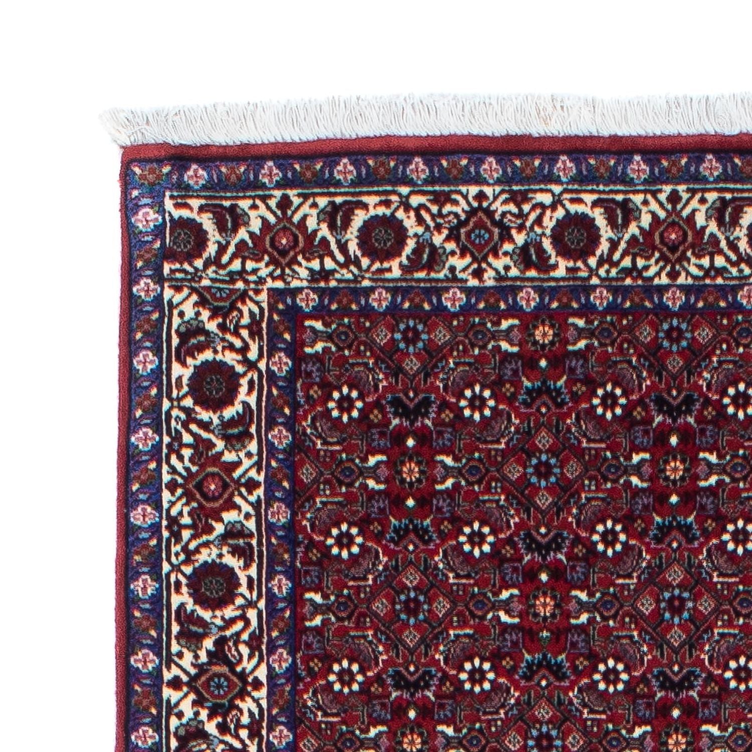 Alfombra de pasillo Alfombra persa - Bidjar - 295 x 86 cm - óxido