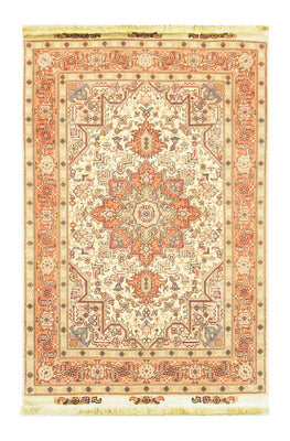 Alfombra Persa - Tabriz - Real - 148 x 101 cm - beige