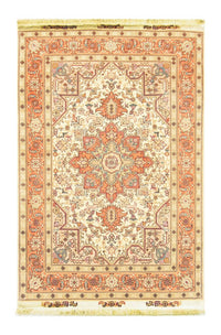 Alfombra Persa - Tabriz - Real - 148 x 101 cm - beige