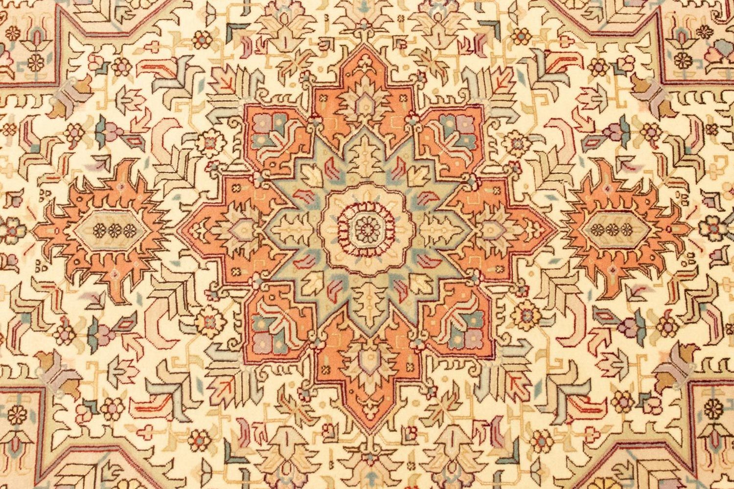 Alfombra Persa - Tabriz - Real - 148 x 101 cm - beige